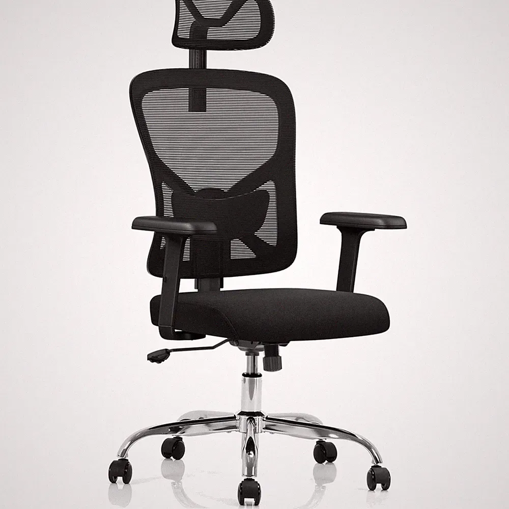 Chefsessel Bürostuhl Ergonomisch Mesh Netz Homeoffice Komfort