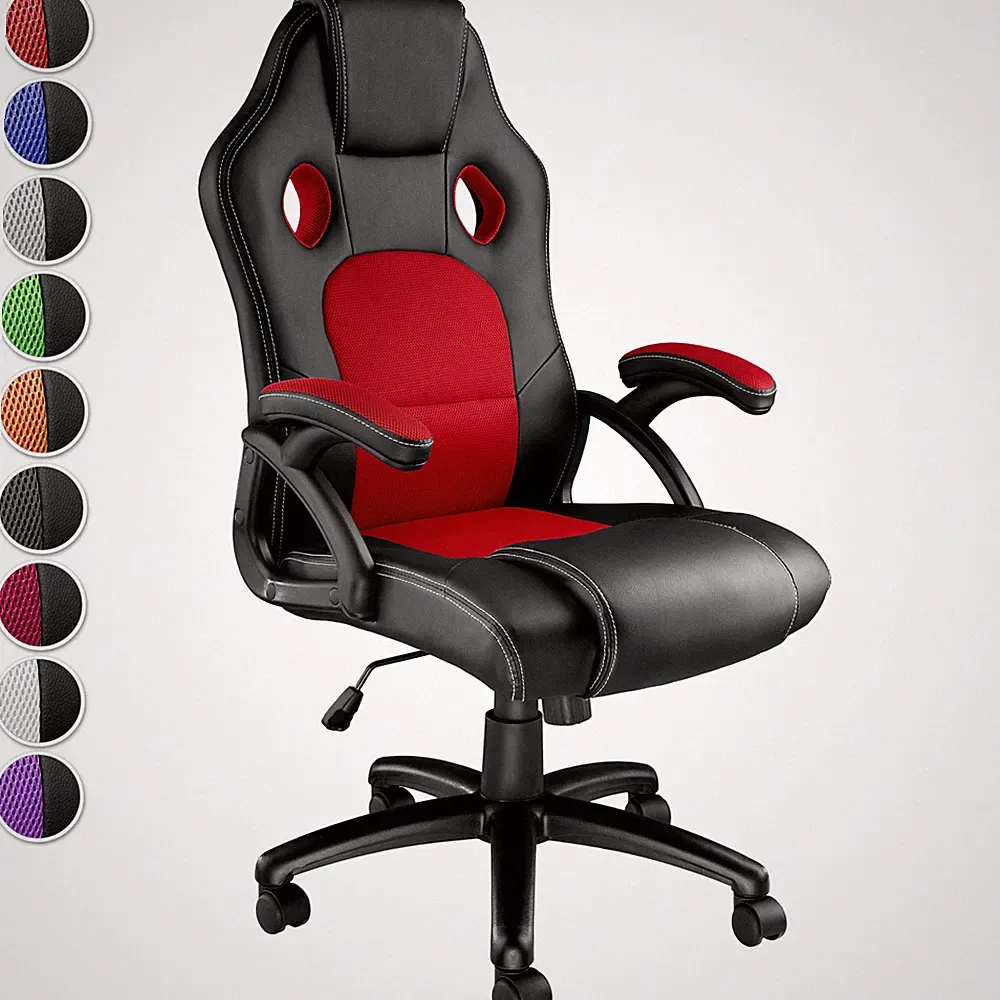 Chefsessel Bürostuhl ergonomisch Racing Drehstuhl Schreibtischstuhl Gaming Stuhl