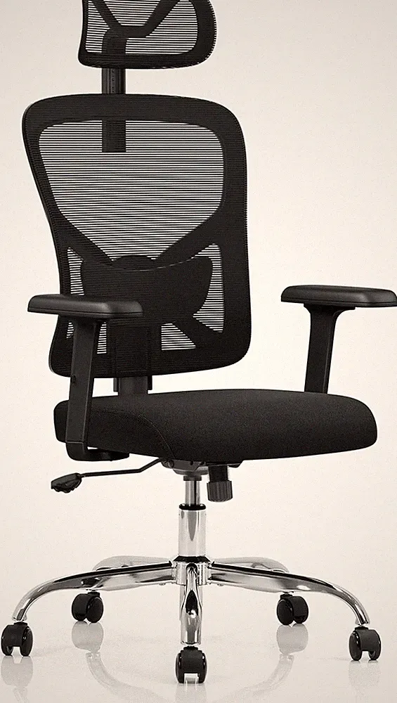 Chefsessel Ergonomisch Bürostuhl Netz für Homeoffice Gaming Chair