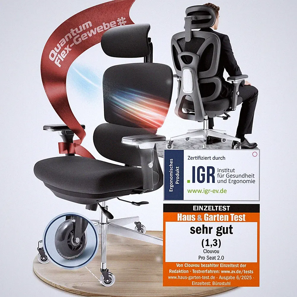 bürostuhl ergonomisch für homeoffice 150 kg