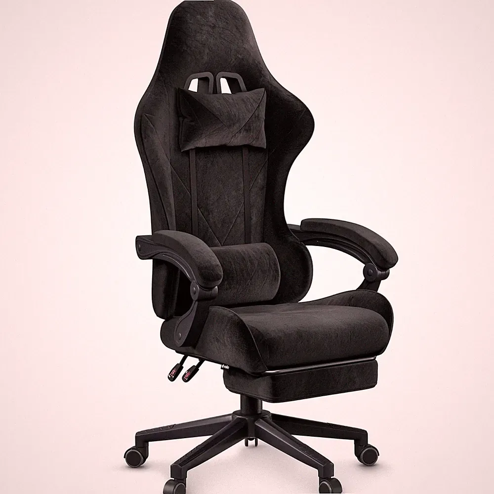 di volio Gamingstuhl RAGAZO schwarz ergonomischer Bürostuhl Computerstuhl