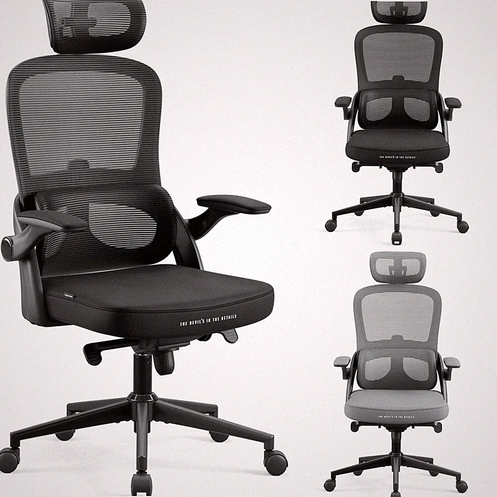 Diablo V-Light Bürostuhl Ergonomisch Schreibtischstuhl Drehstuhl Computerstuhl