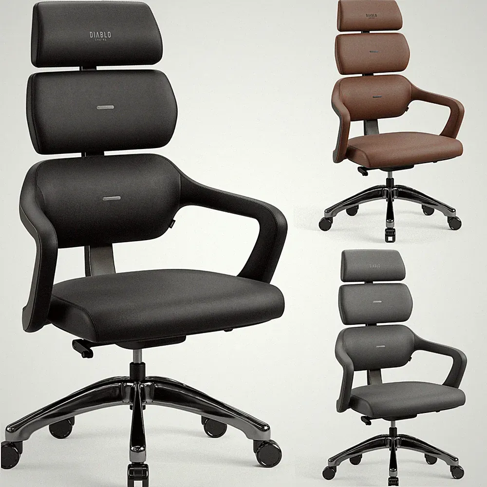Diablo V-Modular Bürostuhl Ergonomisch Chefsessel Schreibtischstuhl Drehstuhl