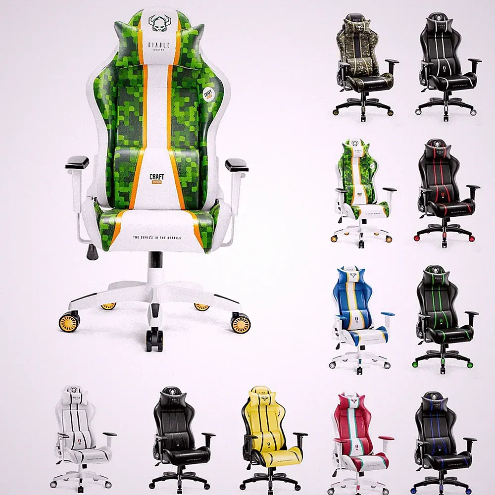 Diablo X-One 2.0 Gaming Stuhl Bürostuhl Schreibtischstuhl Computerstuhl PC Chair