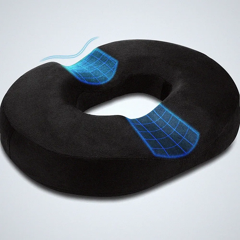 Donut Sitzkissen Ergonomisches Ringkissen für Bürostuhl Homeoffice