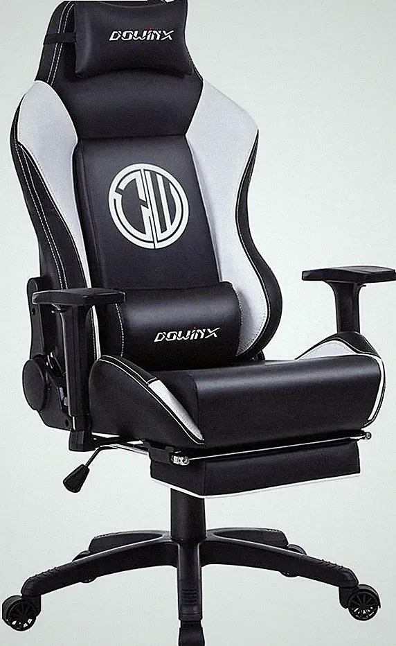 Dowinx Gaming Stuhl Ergonomischer Büro Lehnstuhl für PC Massage LS-6686