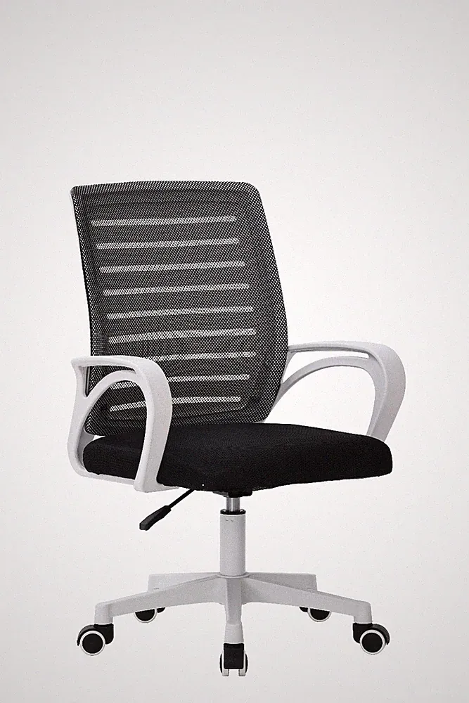 Drehbarer verstellbarer ergonomischer Netzstuhl Home Office Computer Schreibtisch Hochlehner - 27