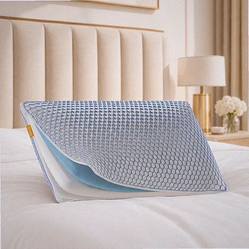 Emma Elite Stützkissen 70x40 cm ergonomisch AirGrid Kühlbezug inkl. Schonbezug
