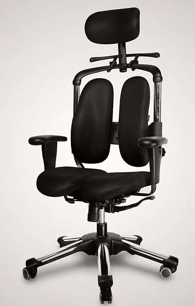 Ergonomisch gesund Sitzen HARA STUHL NIE 01 Bürostuhl Bandscheibensitz