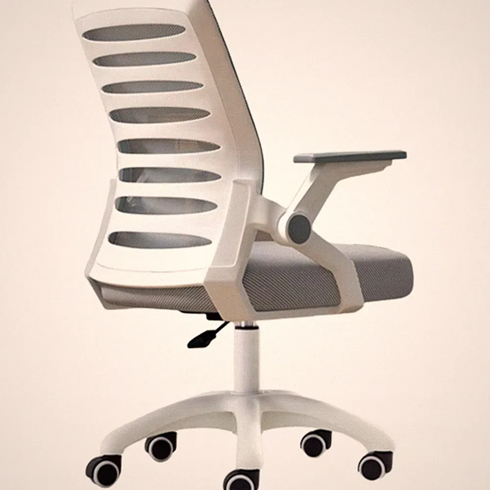 Ergonomisch Weiß Bürostuhl Computerstuhl Schreibtischstuhl Gamingstuhl Drehstuhl