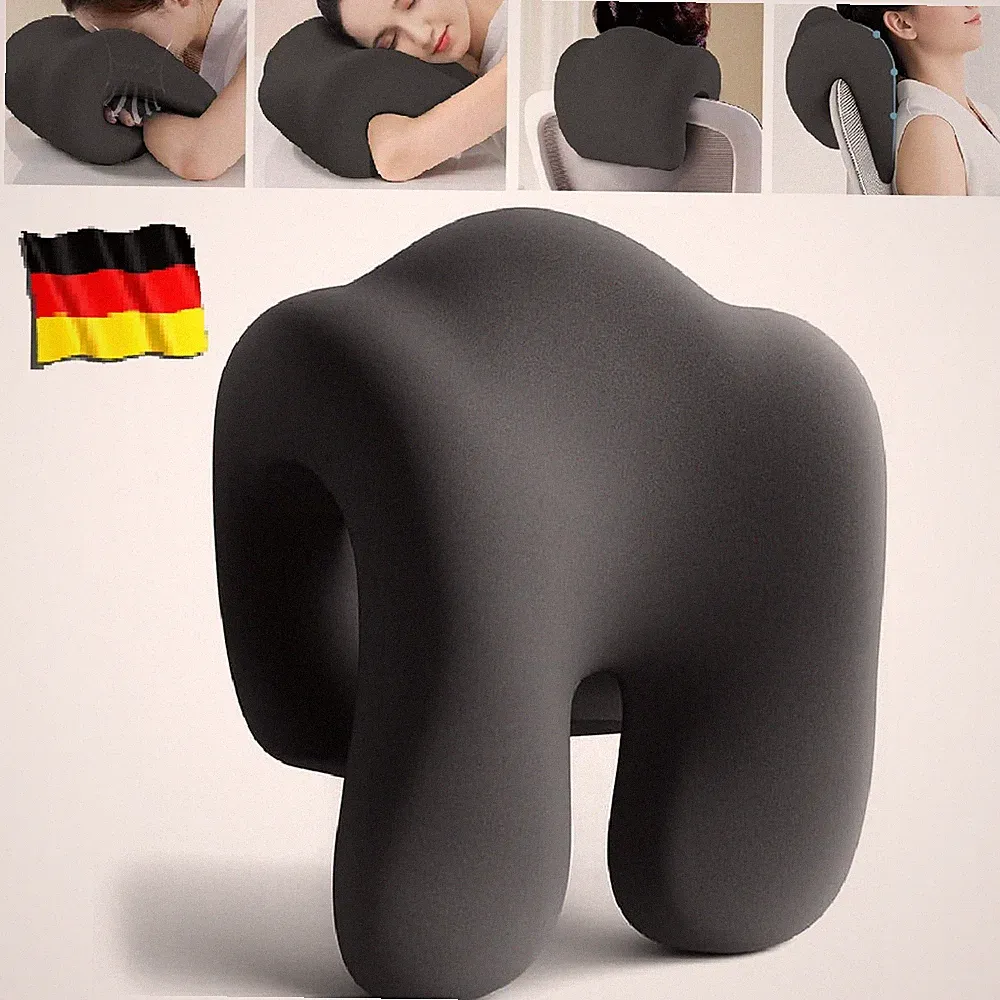 Ergonomische Bürostuhl Kopfstütze Memory Schaum Nacken Kissen Stützkissen für