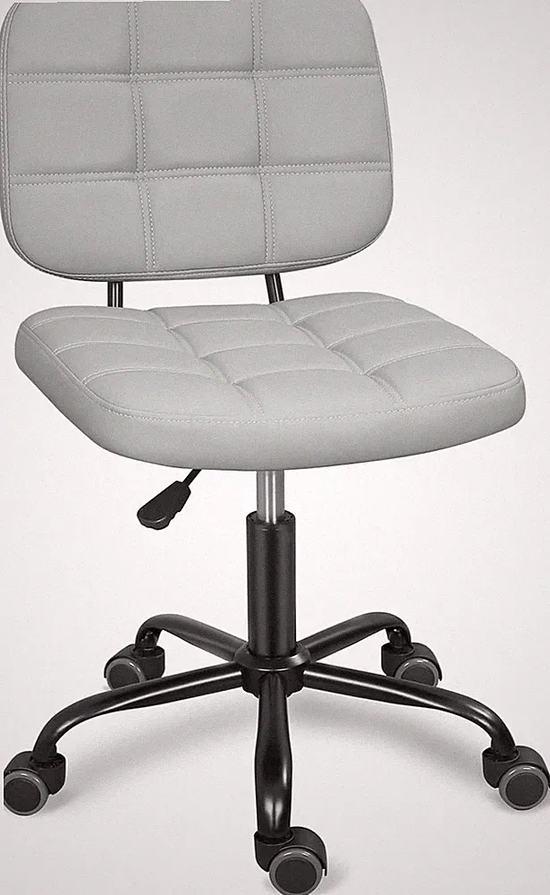 Ergonomischer Bürodrehstuhl mit Höhenverstellung für Home Office bis 120kg schwa