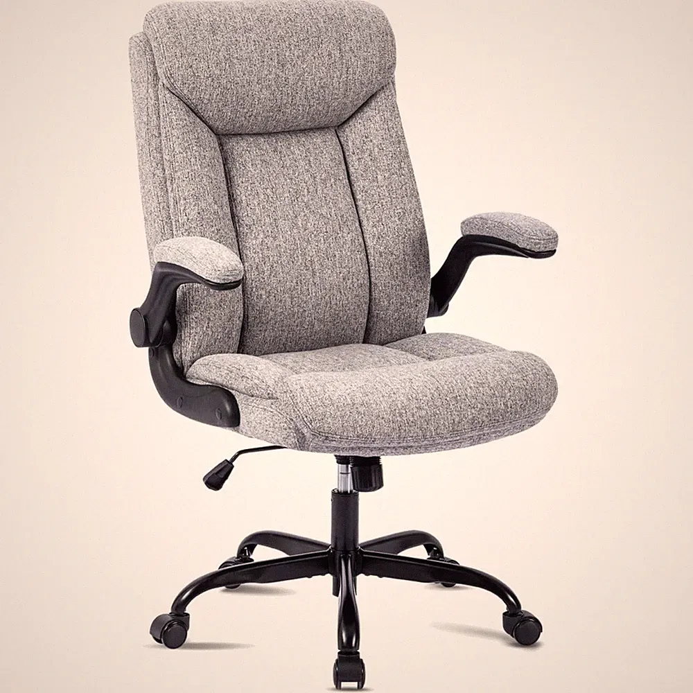 Ergonomischer Bürostuhl Computerstuhl Gaming Drehstuhl höhenverstellbar Stoff...