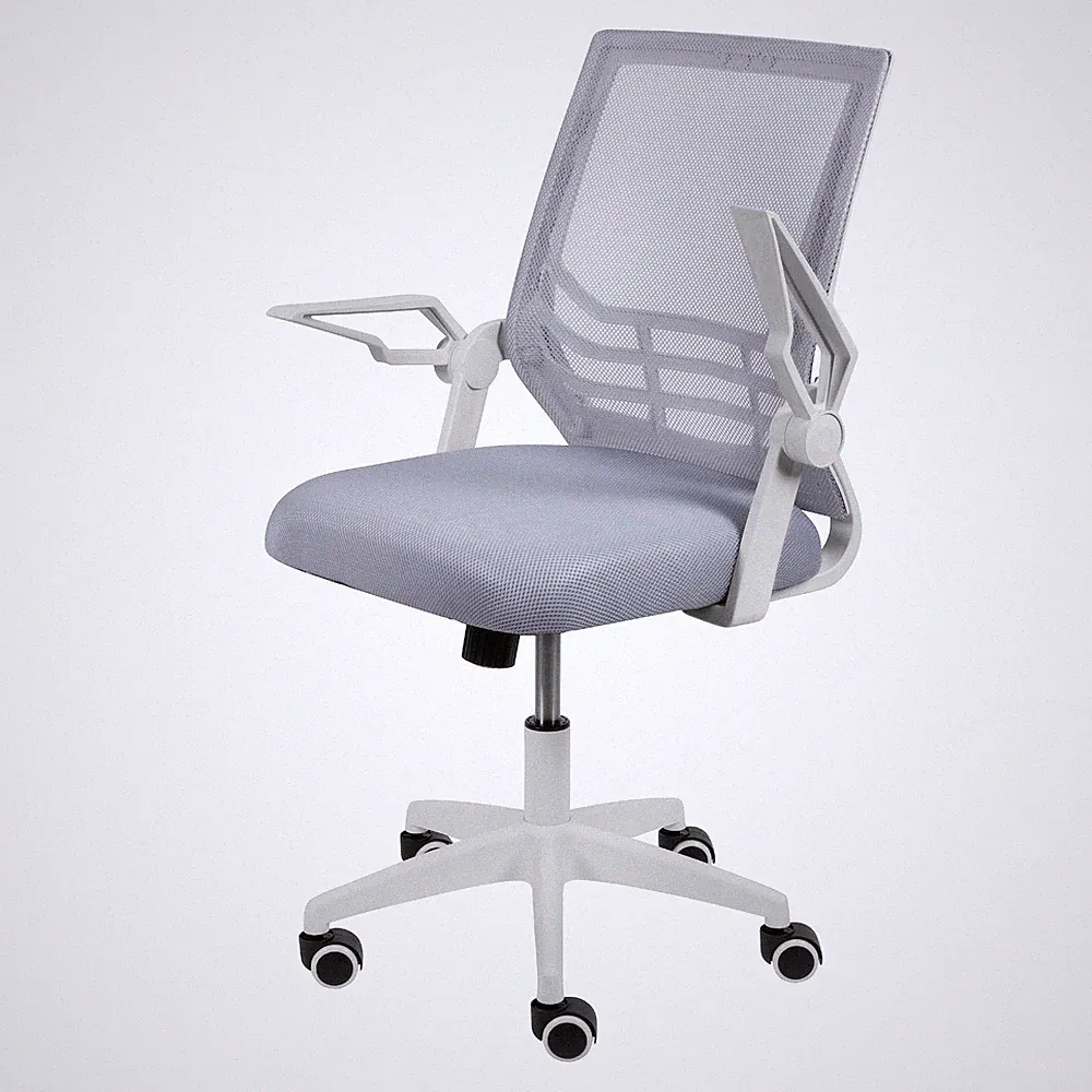 Ergonomischer Bürostuhl Drehstuhl Schreibtischstuhl Kinder Jugend Grau 43-53cm