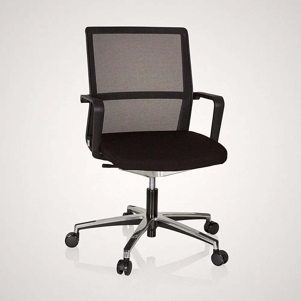 Ergonomischer Bürostuhl Drehstuhl Schreibtischstuhl MOVE-TEC NET 3D hjh OFFICE