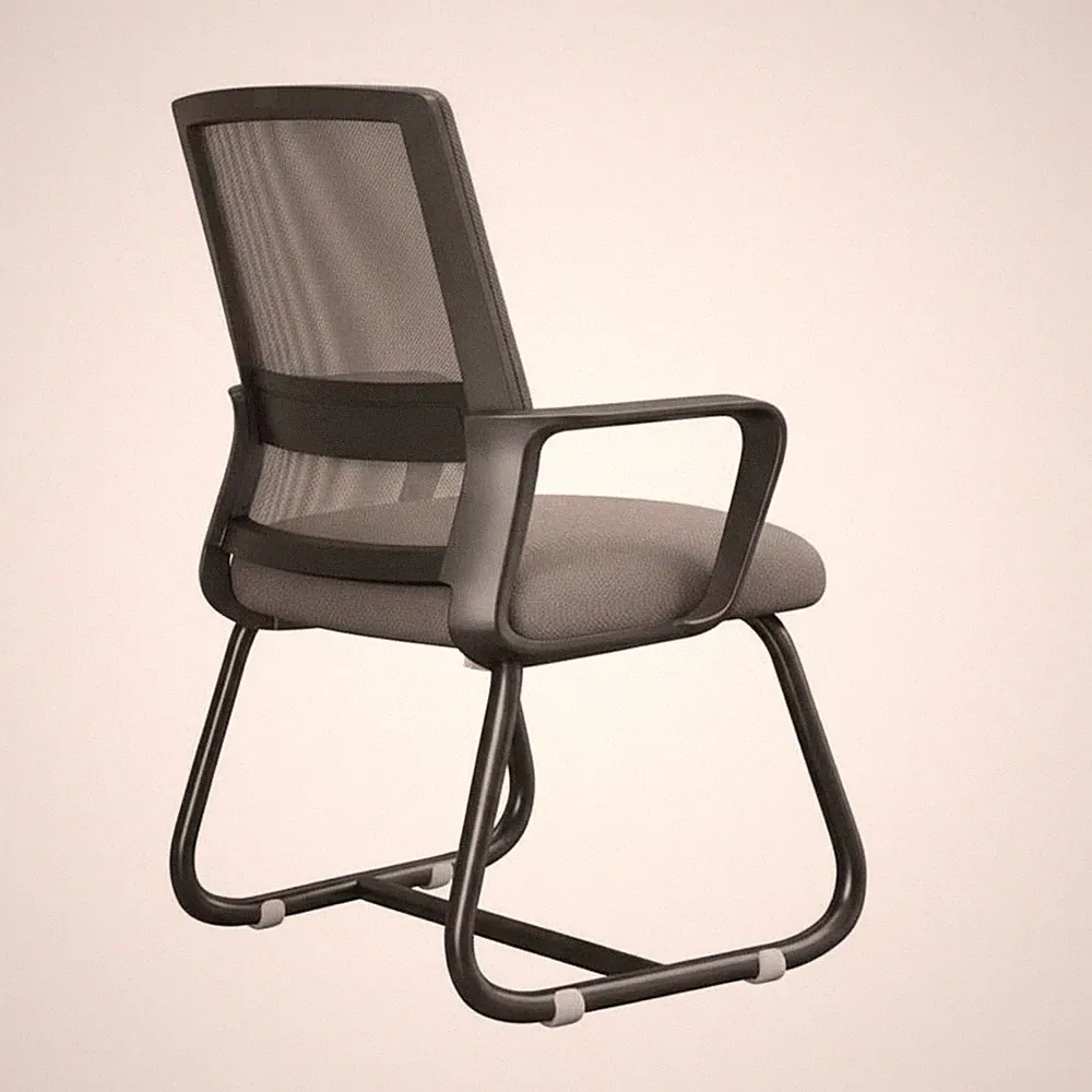 Ergonomischer Bürostuhl Mit Hoher Rückenlehne, Höhenverstellbar, Mit