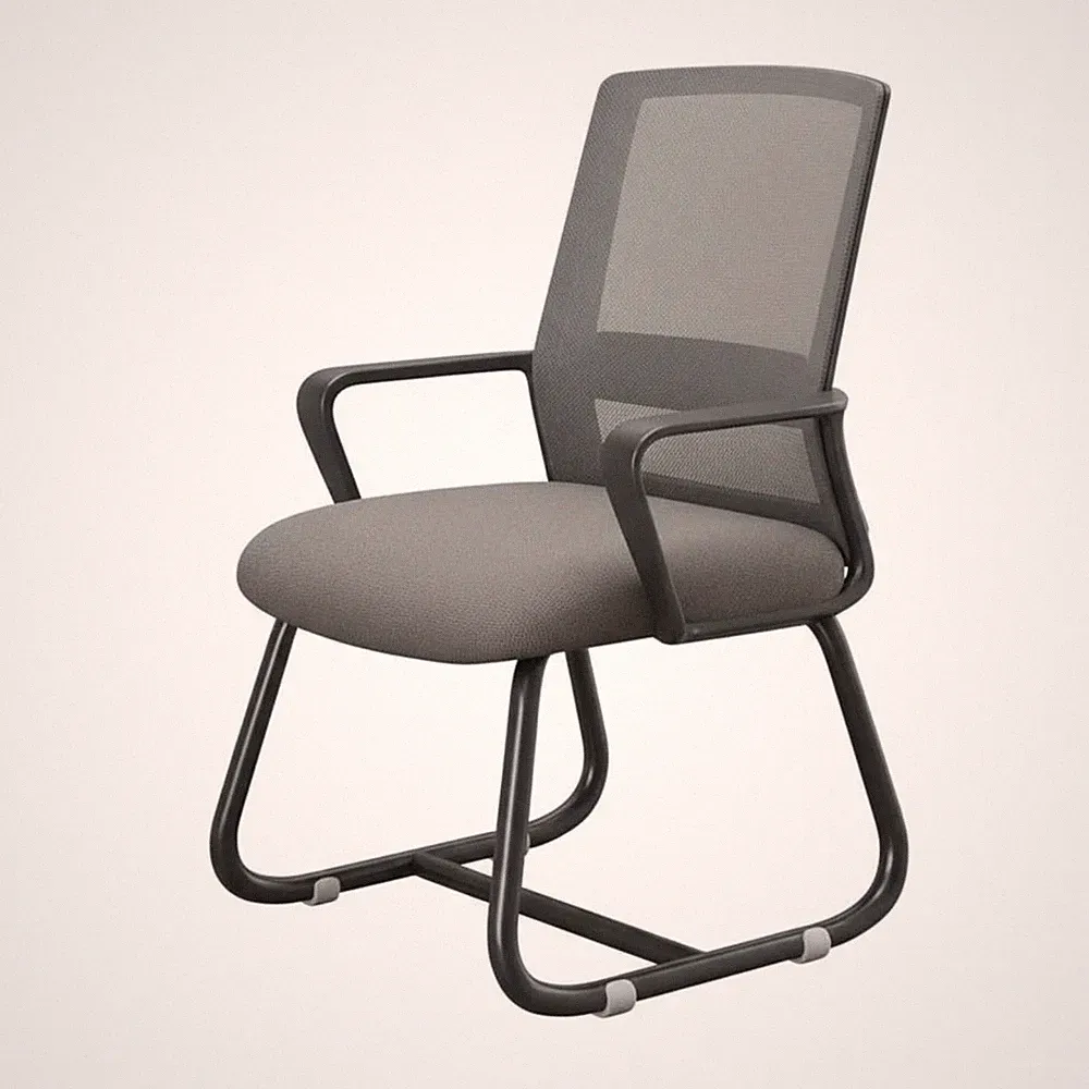 Ergonomischer Bürostuhl mit hoher Rückenlehne, höhenverstellbar, mühelos