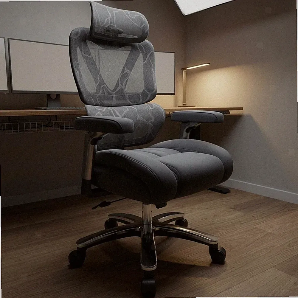 Ergonomischer Bürostuhl mit Netzrückenlehne, strapazierfähig, mit hoher