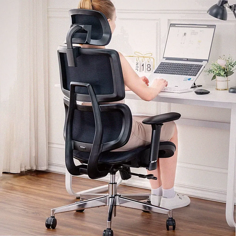 Gestreifter Ergonomischer Bürostuhl Bis 150 Kg