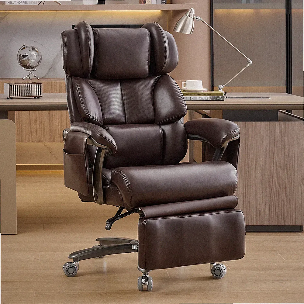 Ergonomischer Bürostuhl Schreibtischstuhl Chefsessel mit Massage Heizfunktion