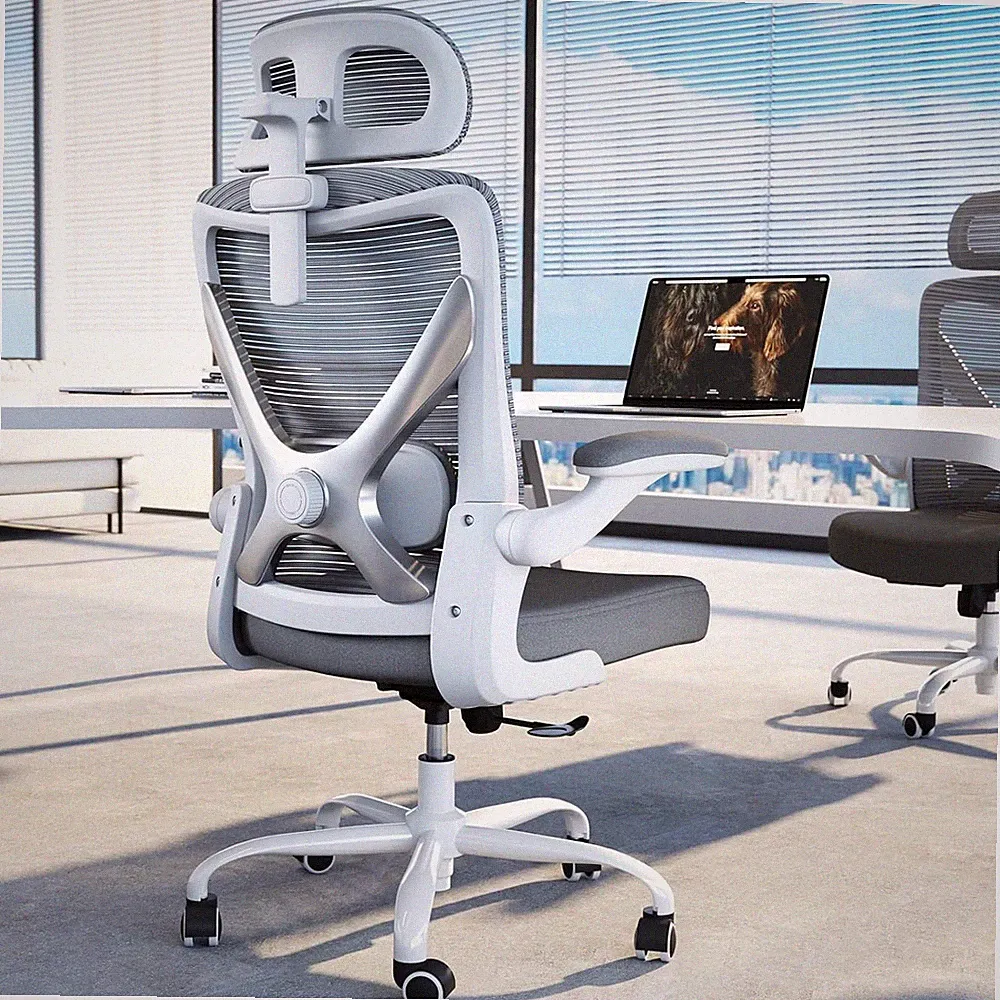 Ergonomischer Bürostuhl X-Förmiger Computer Schreibtischstuhl Bequem Gaming
