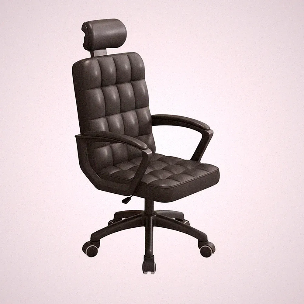 Ergonomischer Computerstuhl bequeme Polsterung für Home-Office, Büro, Studenten