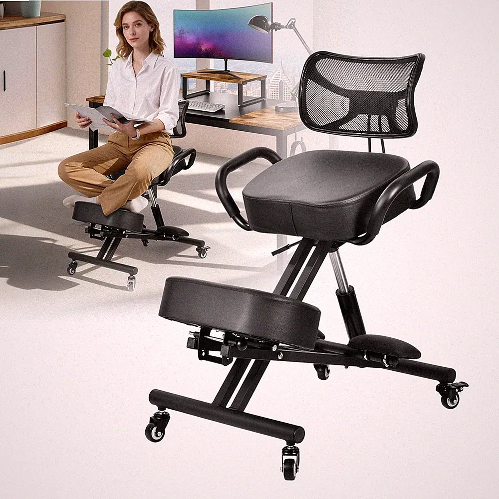 Ergonomischer Computerstuhl Kniestuhl Bürostuhl Kniehocker Schreibtischstuhl