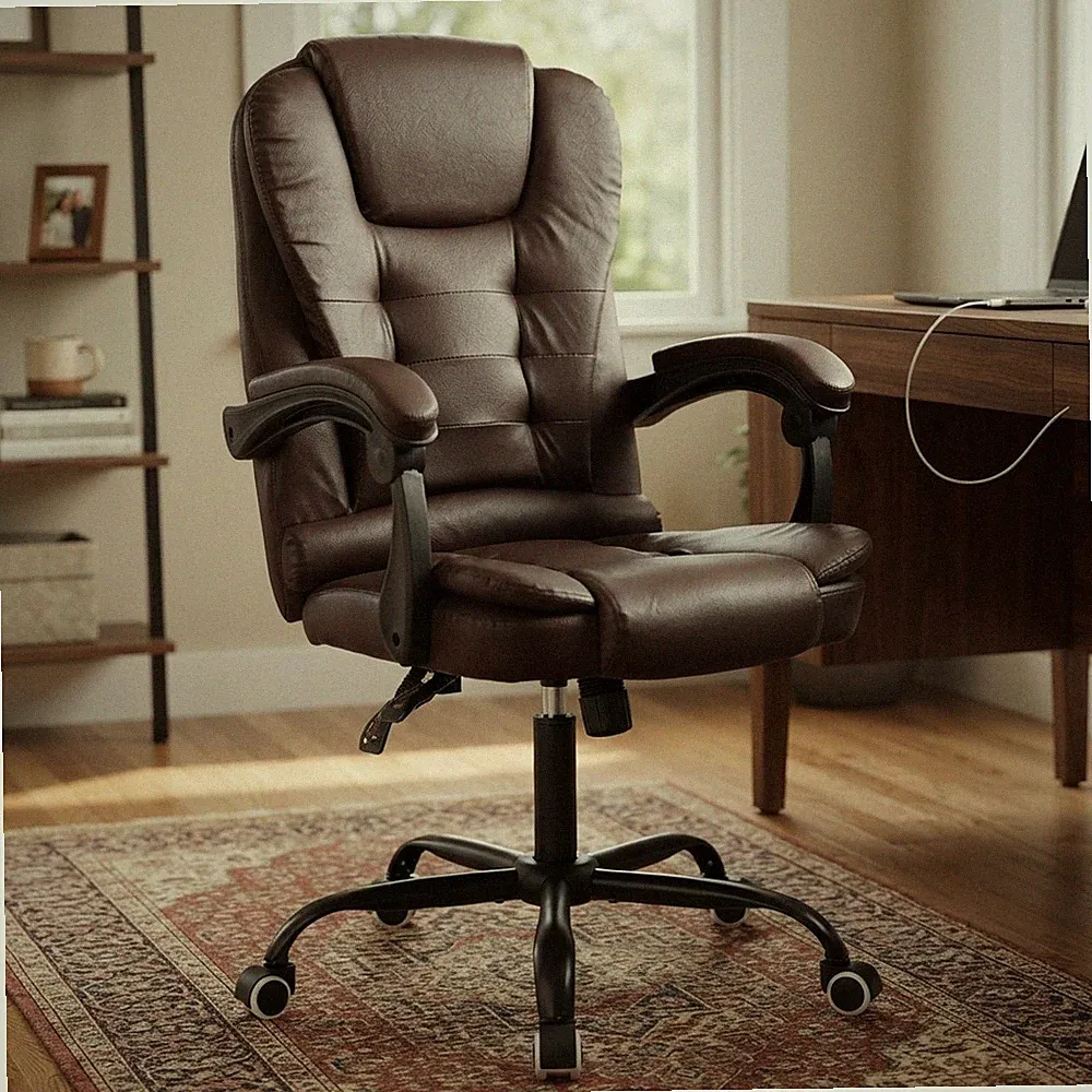 Ergonomischer Hochlehnerstuhl mit 135° Neigung & optimalem Komfort für Homeoffice