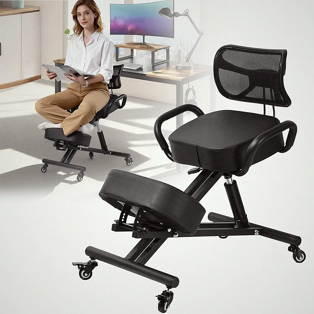ergonomischer Kniesitzstuhl höhenverstellbarer mit Dicker für Büro Home office