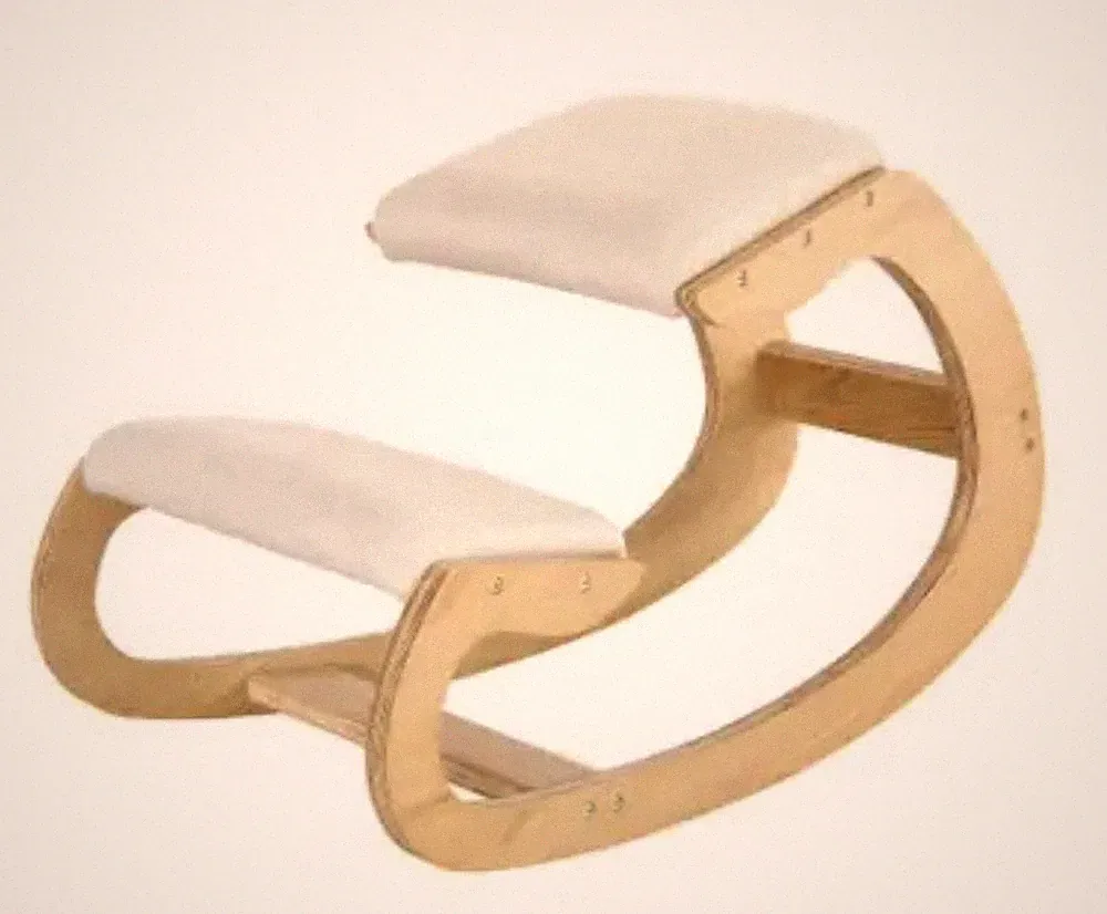 Ergonomischer Kniestuhl, Kniehocker Gesundheitsstuhl für Zuhause, Büro aus Holz