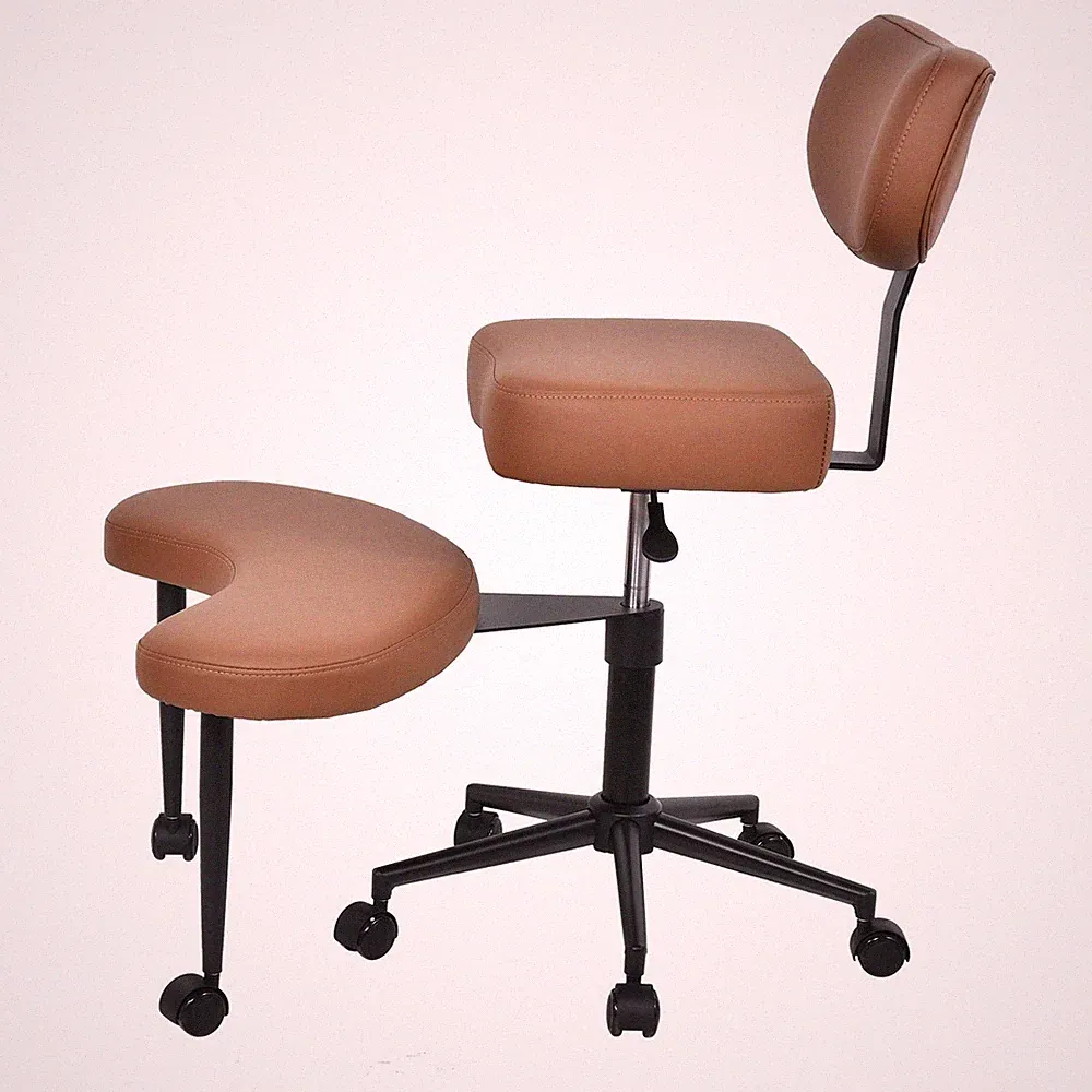Ergonomischer Meditationsstuhl Plus, Flexibler Schreibtischstuhl, Kreuzbeinstuhl