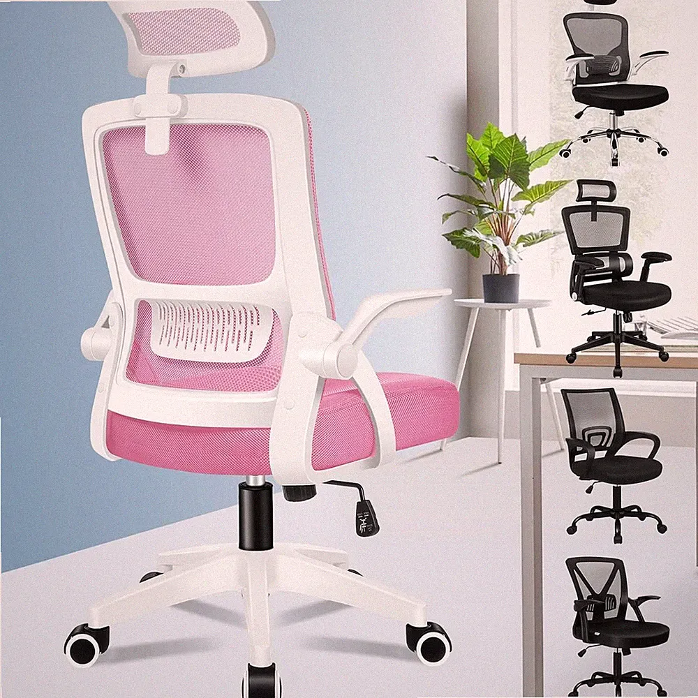 Rosa Ergonomischer Bürostuhl Mit Lordosenstütze