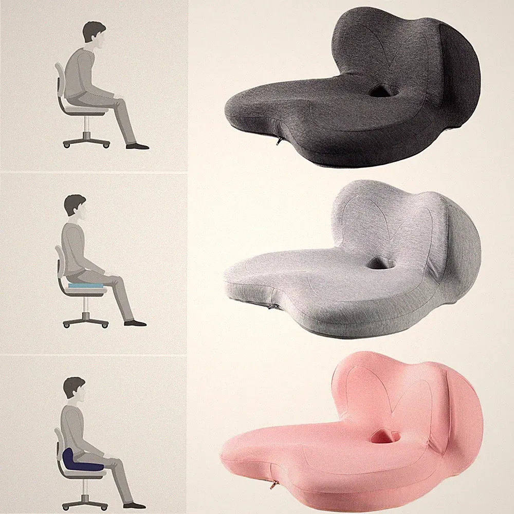 Ergonomisches Bürostuhl Sitzkissen, komfortabel, tragbar, atmungsaktiv