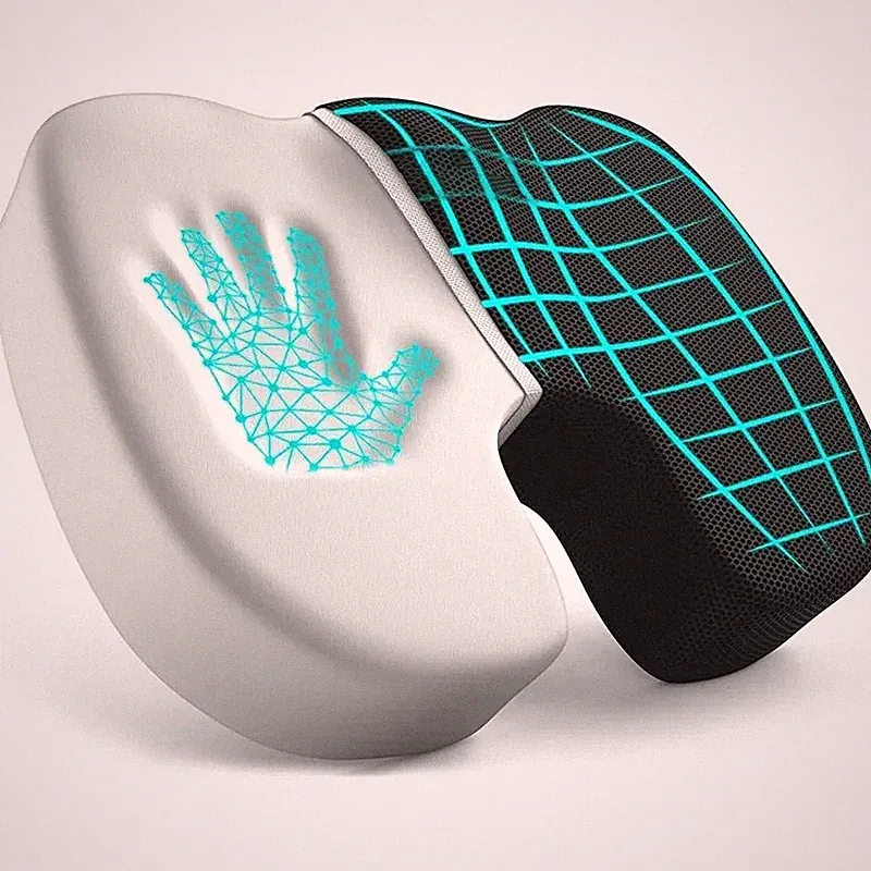 Ergonomisches Memory Baumwoll Büro kissen Hämorrhoiden Stuhl kissen sitzendes