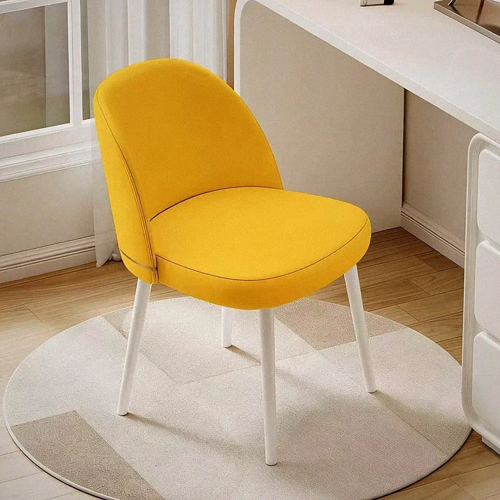 Esszimmerstuhl, ergonomisch, Metallbeine, Rückenlehne – für Büro & Schlafzimmer