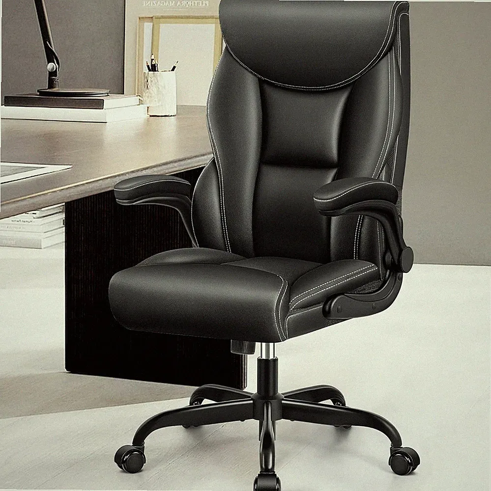 FelixKing ergonomischer Bürostuhl, Drehbare Computerstuhl mit Lendenwirbelstütze
