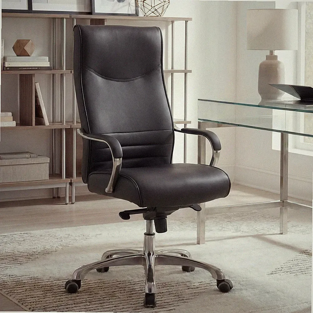 FineBuy Bürostuhl CHAMP Kunstleder Chefsessel ergonomisch Drehstuhl 150 kg XXL