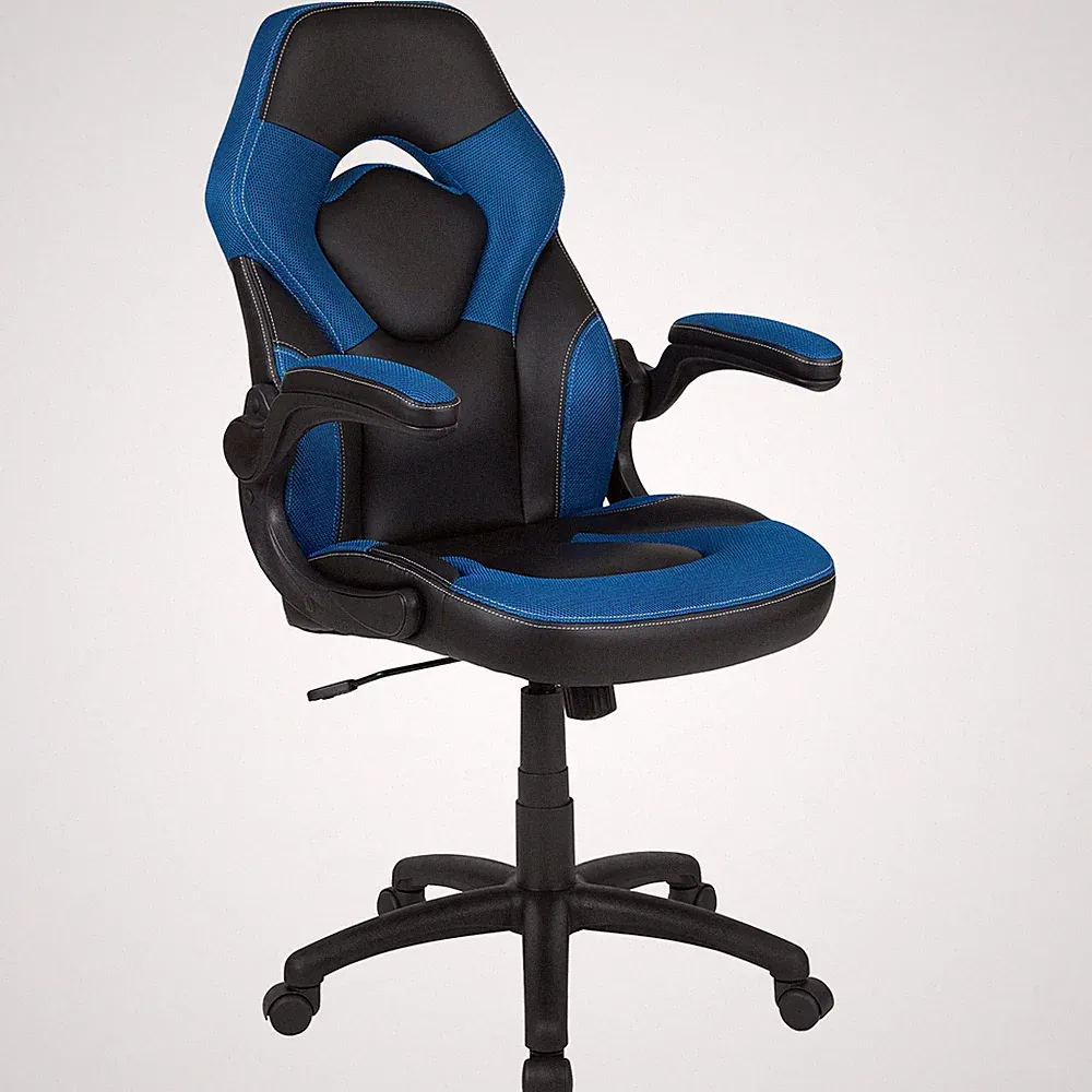 Flash Furniture X10 Gaming Stuhl - Ergonomischer Bürostuhl für PC & Gaming