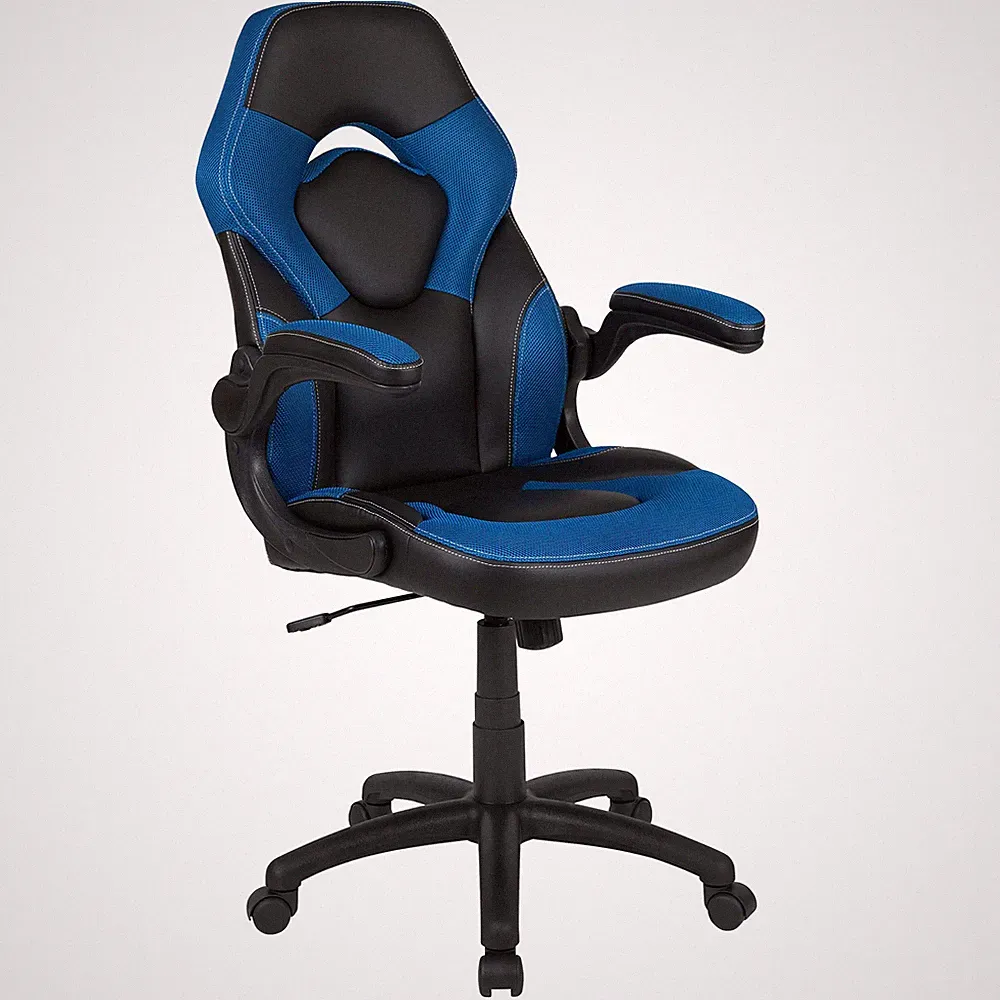 Flash Furniture X10 Gaming Stuhl - Ergonomischer Bürostuhl für PC & Gaming