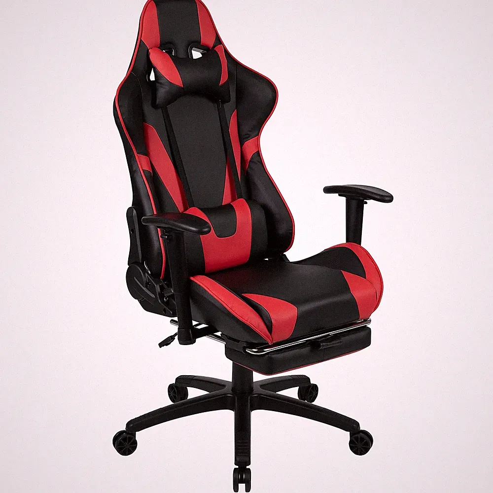 Flash Furniture X30 Gaming Stuhl, ergonomischer Bürostuhl für PC und Gaming