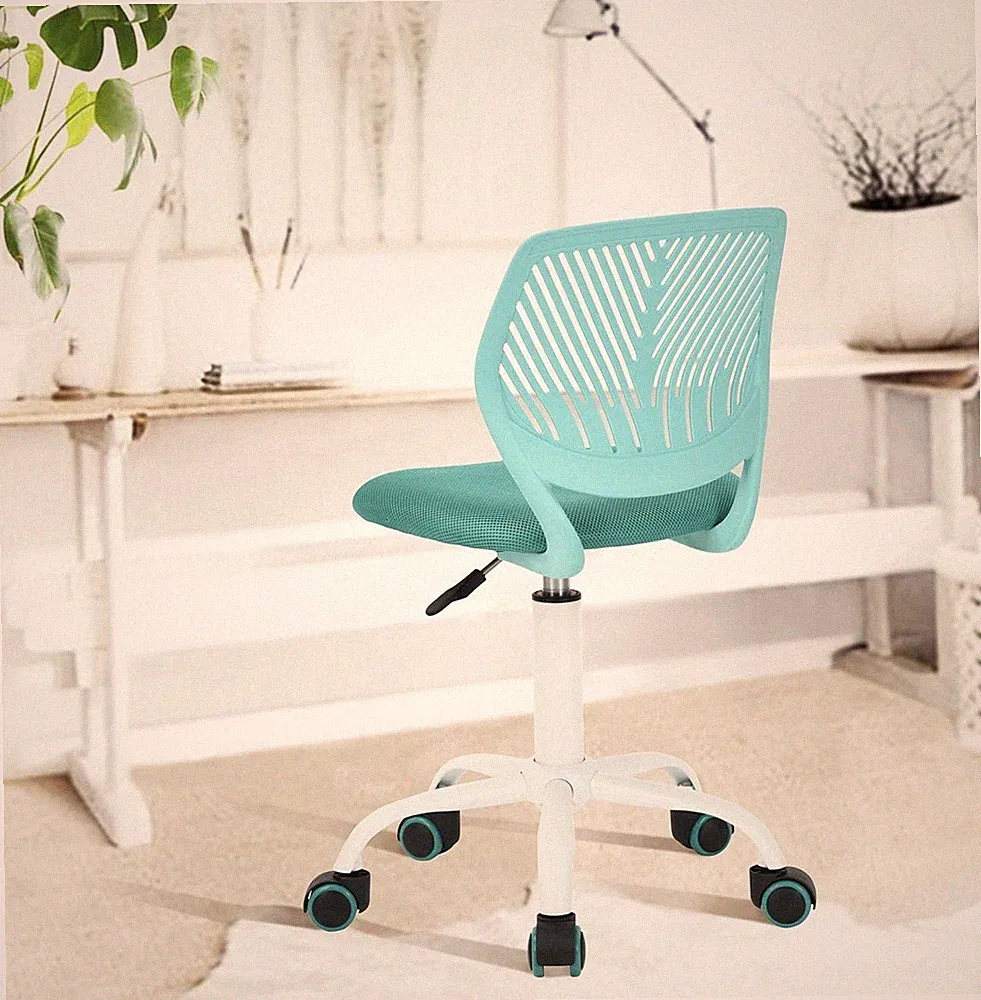 FurnitureR Bunter Schreibtischstuhl, moderner höhenverstellbarer Computerstuhl