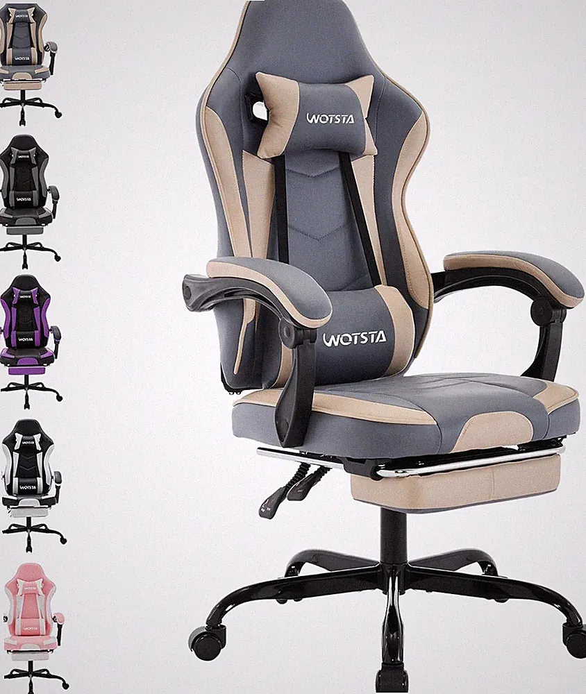 Gaming Chair Computerstuhl Ergonomischer Gaming Stuhl Mit Fußstütze Bürostuhl Er