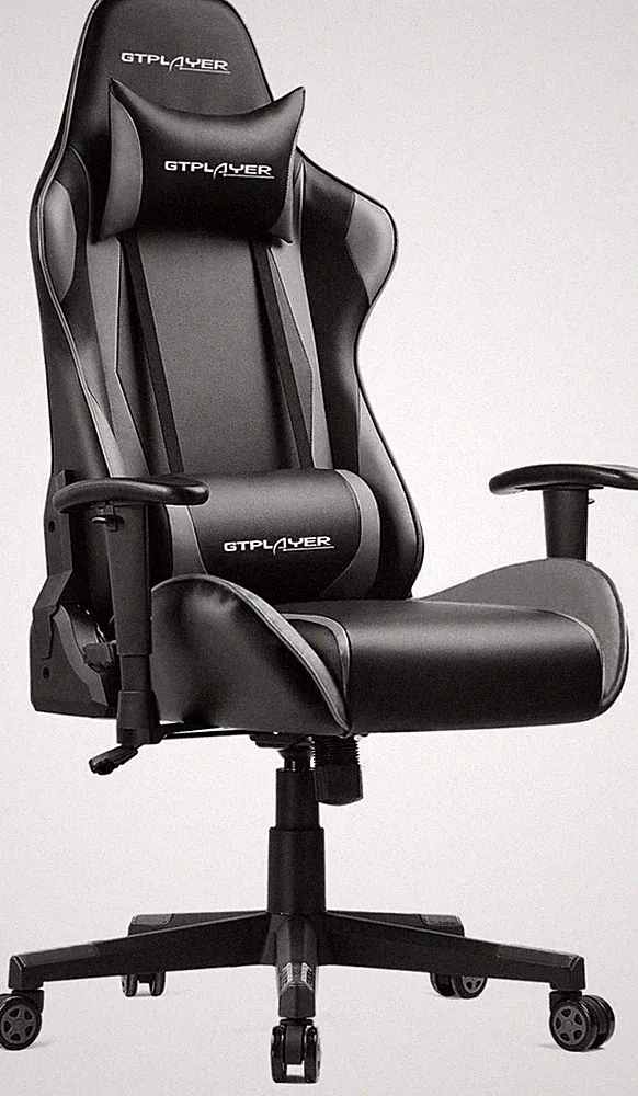 Gaming Stuhl Bürostuhl Zocker Gamer Ergonomischer Stuhl Einstellbare Armlehne