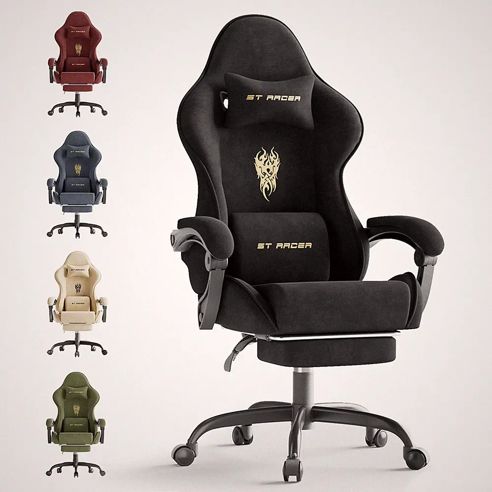 Gaming Stuhl Ergonomisch,Gaming Chair，Atmungsaktiver Bürostuhl，Computerstuhl