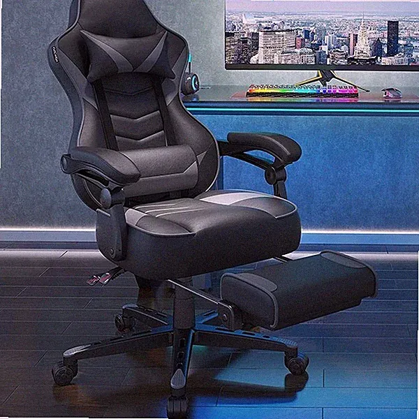 Gaming Stuhl Ergonomischer Bürostuhl Drehstuhl Höhenverstellbar Kunstleder Neu
