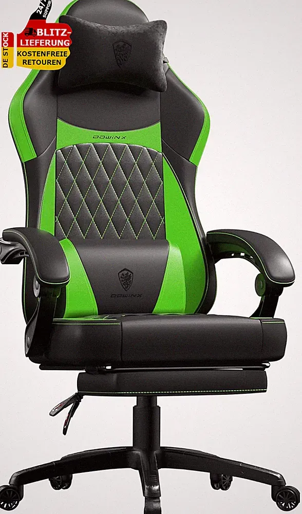 Gaming Stuhl Racing Gamer Ergonomischer Bürostuhl Schreibtischstuhl Chair 150KG