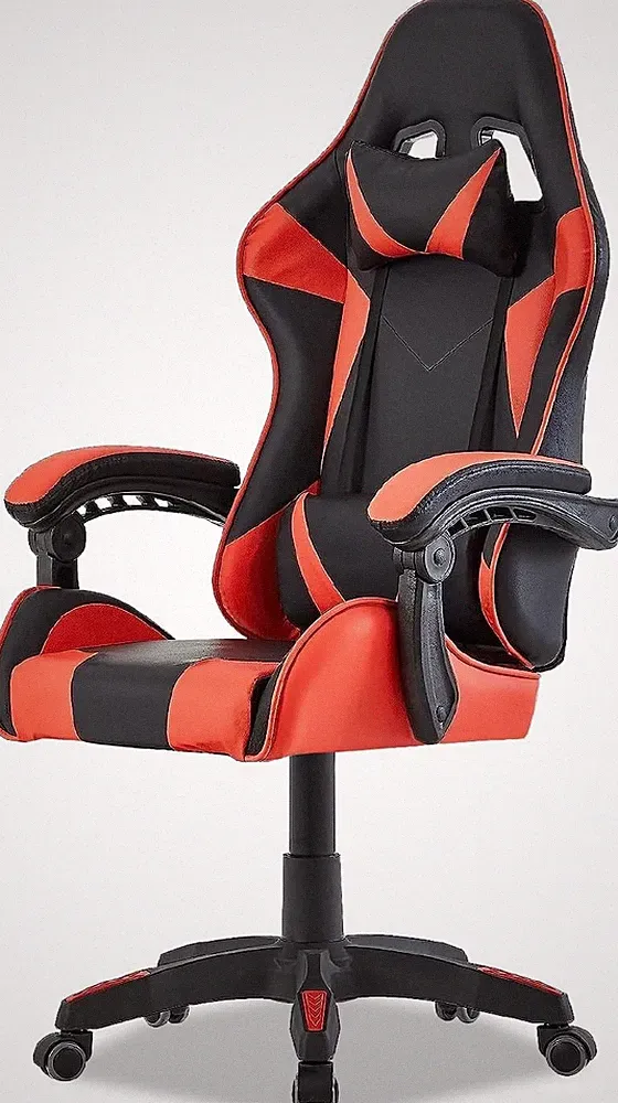 Gaming Stuhl Rot ergonomisch Office Chair bürostühle Gaming Chair Rückenlehne