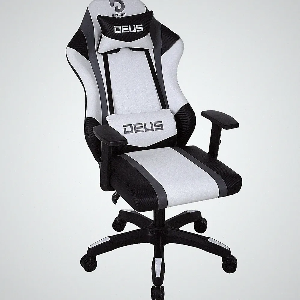 Gamingstuhl DEUS STORM mit verstellbaren Armlehnen und ergonomischer Rückenlehne