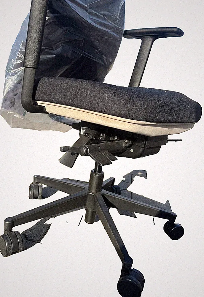 Gesund Arbeiten Ergonomische Bürostühle & Büroeinrichtung Schwarz NEU