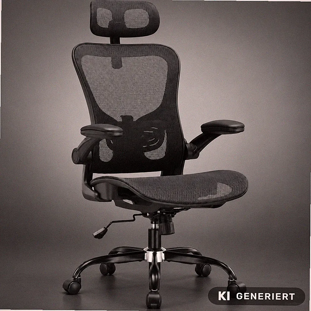 GTPLAYER Bürostuhl ergonomisch Mesh-Sitz Kopfstütze verstellbar NEU OVP